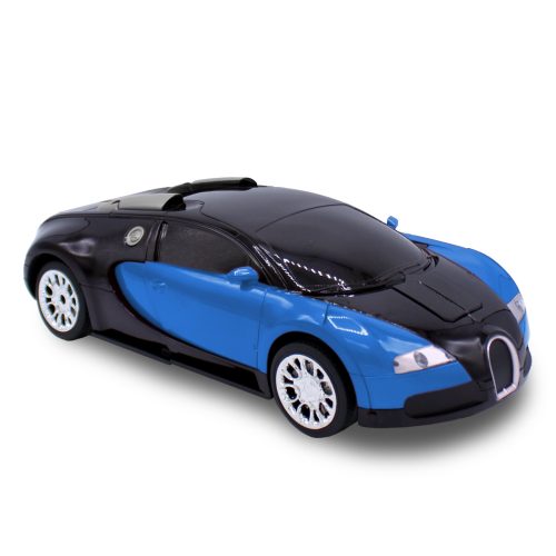 Bugatti Autobot - Transforming Robot Car (Blue) - Image 2